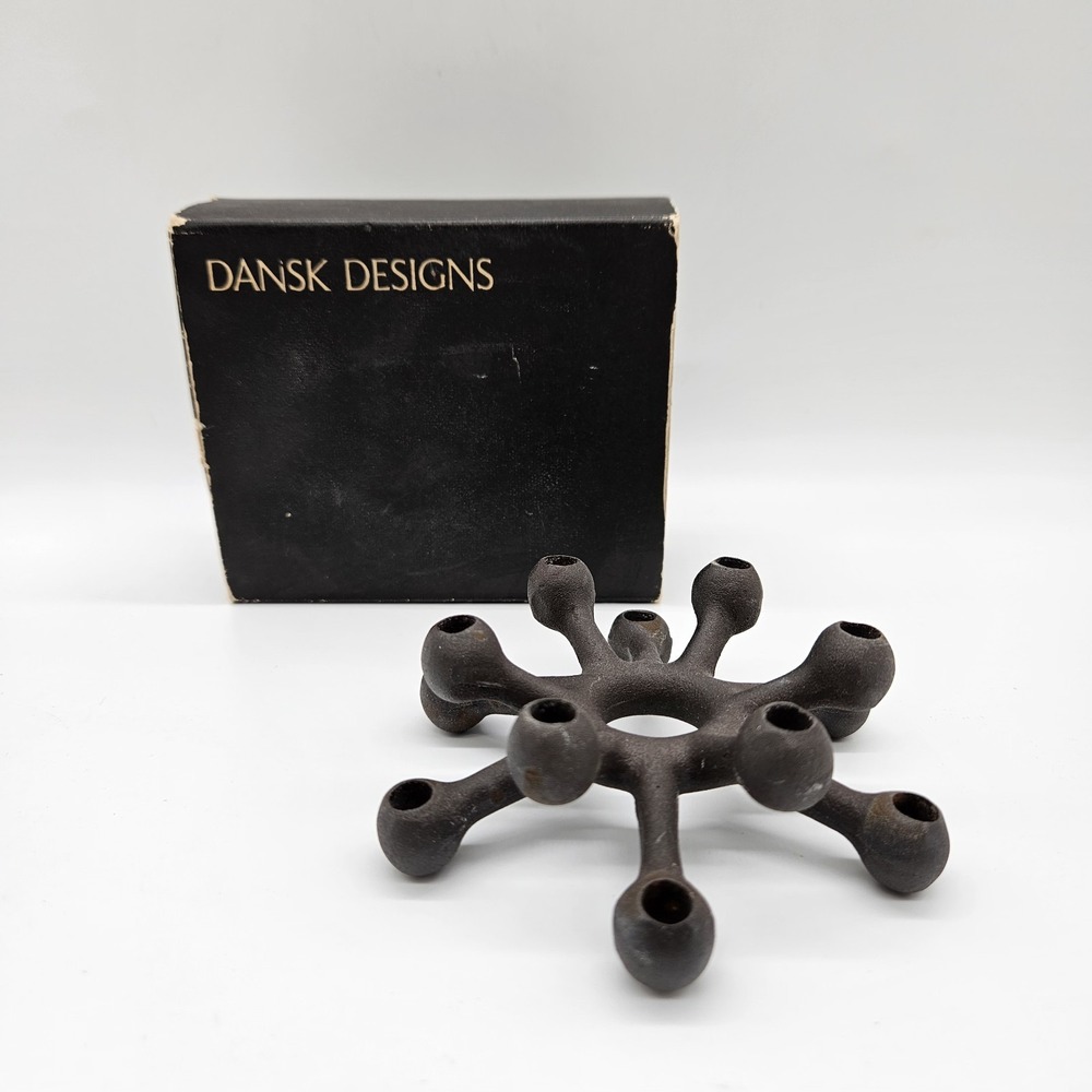 VTG Dansk Design Spider Candle Holder By Jens Quistgaard 1960s MCM Danish 4.25"